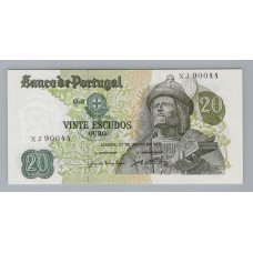 PORTUGAL 1971 BILLETE EN MUY BUEN ESTADO